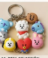 💜 LLAVERO COLECCIÓN BT21 — LOS 7